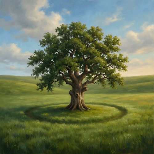 inmitten der Landschaft