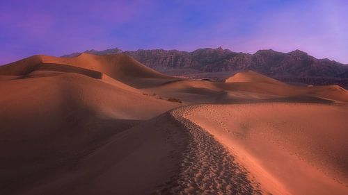 Dunes de sable de Mesquite Flat sur Photo Wall Decoration
