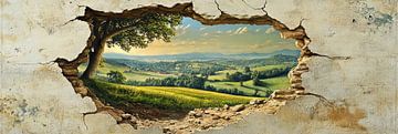 Landschap van OMG Art