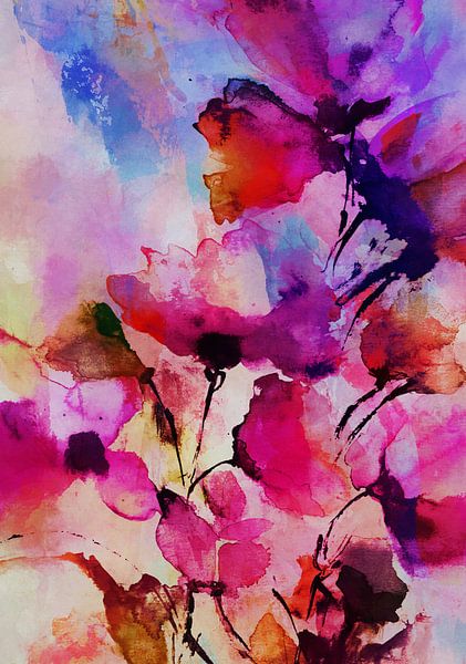 Happiness in Flowers by Georgia Chagas