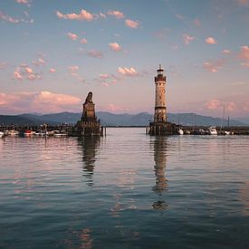 Vue du port Lindau Insel sur Stefan Feenstra