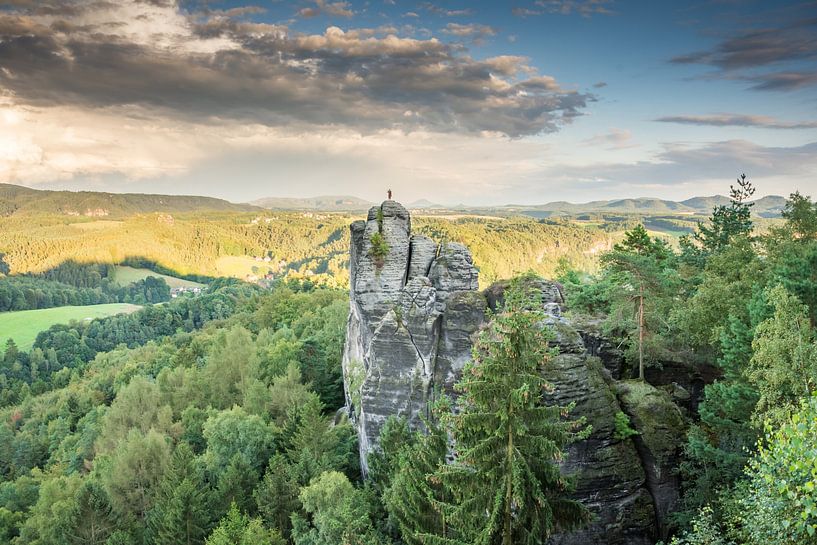 Bastei Felsen in der Sächsischen Schweiz von ManfredFotos