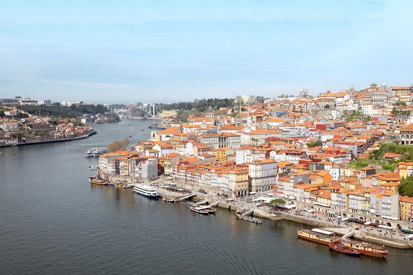 Porto met haven en oude stad van Detlef Hansmann Photography