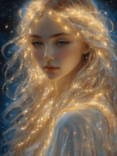 The girl with the golden hair