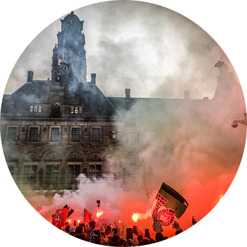 Feyenoord KNVB Beker Huldiging Rotterdam van Peter Lodder