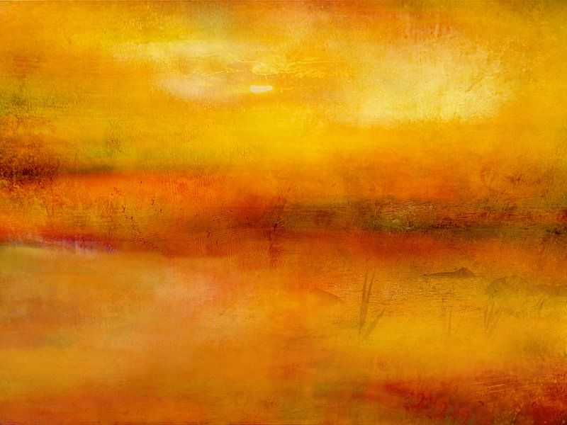 Abendstimmung von Claudia Gründler