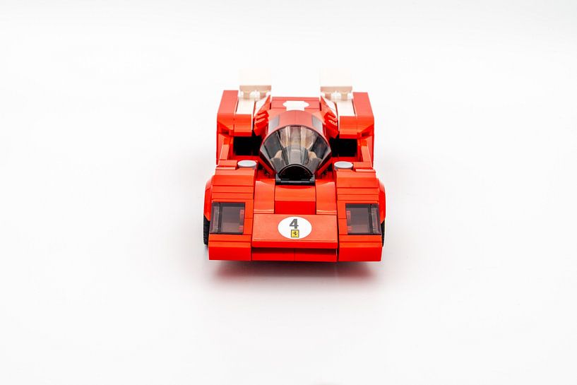 Lego Ferrari 512M Front von Sonia Alhambra Mosquera