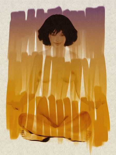 Female nude by Maurice Dawson