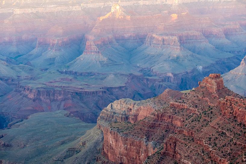 Sonnenuntergang Grand Canyon von Richard van der Woude