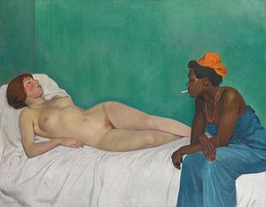Félix Vallotton - Die Weiße und die Schwarze