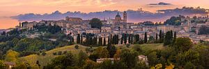 Panorama d'Urbino, Italie