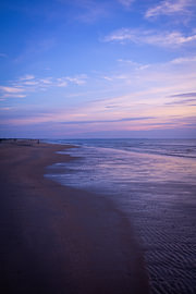 Sunset over the North Sea by Edwina J.