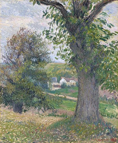 Camille Pissarro – Kastanienbäume in Osny (1883)