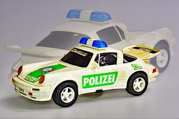 Porsche Oldtimer Modellauto 911 Police van Ingo Laue