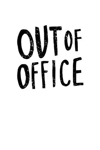 Out of Office Typografie