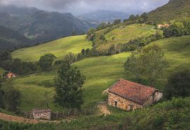 Magnifique paysage rural dans les Asturies, en Espagne sur PhotoCluster