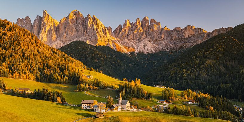 Santa Maddalena dans les Dolomites par Henk Meijer Photography