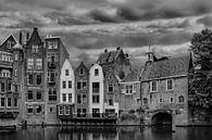 Delfshaven, Rotterdam, The Netherlands, B/W van Maarten Kost thumbnail