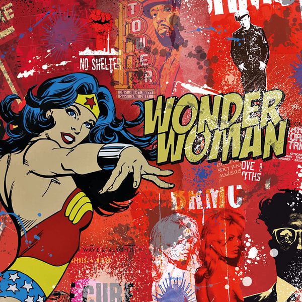 Wonder Woman von Rene Ladenius Digital Art