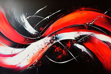 Dynamic colour movement - Abstract by Poster Art Shop