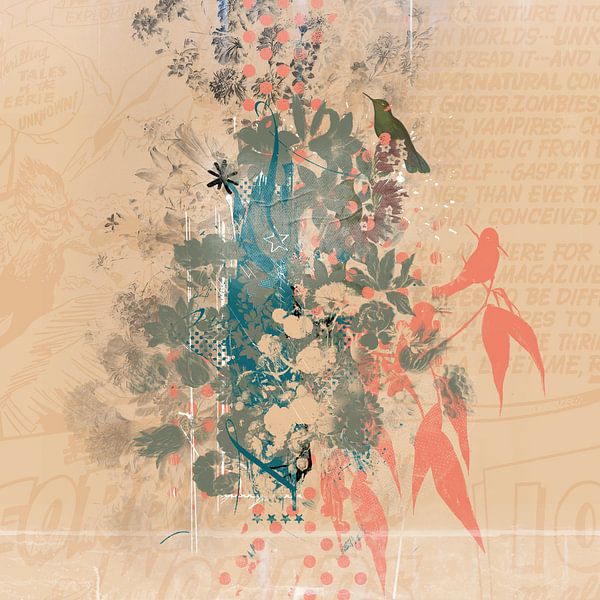 Floral Silhouette by Teis Albers