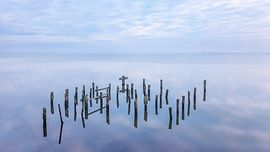 Cabane de pêcheur en ruine sur Marieke Feenstra