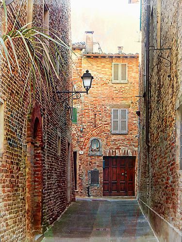 Vue sur l'allée 3 Citta dell Pieve
