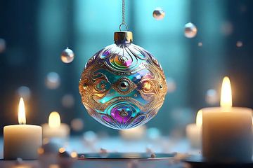 Sparkling ball in Christmas splendour by Jean Pierre