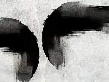 Modern Abstract Japandi Zen Nature Landscape by FRESH Fine Art