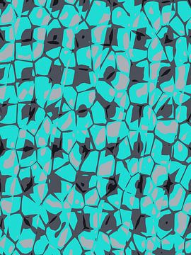 Crystal Maze — Cyan by BVDART