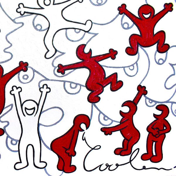 Happy People van Art By Coolen