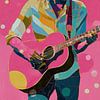 Gitarrist von Wunderbare Kunst