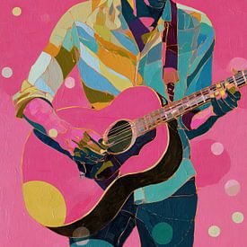 Gitarrist von Wunderbare Kunst