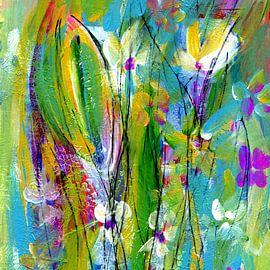 le pastelgroen van Claudia Gründler