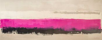 Landschaft skandinavische bunte Malerei