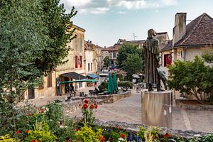 Plein in Bergerac, Dordogne - Frankrijk