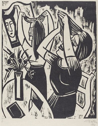 Max Pechstein - De Spiegel, 1922