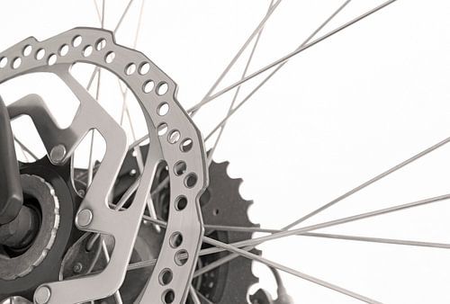 Gros plan d'un vélo