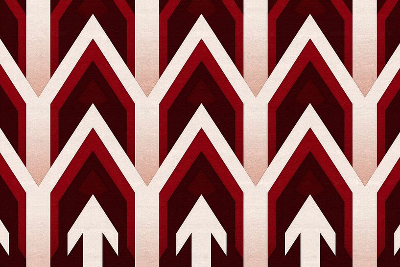 Art Deco Arrows van Whale & Sons