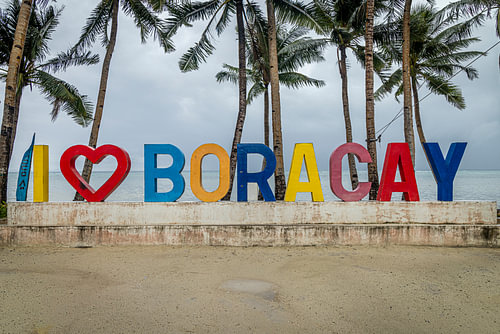 I Love Boracay @ Boracay, Filipijnen