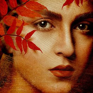 An Autumn Portrait von Marja van den Hurk
