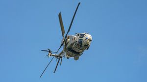 NH-90-Hubschrauber während der Welthafentage 2024.