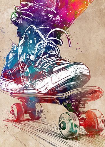 Skateboard sport art #skate #skateboard #sport
