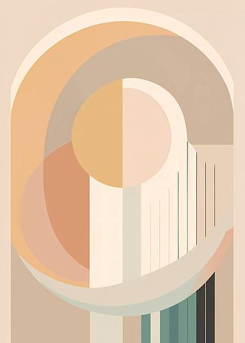 Cercle moderne arc-en-ciel