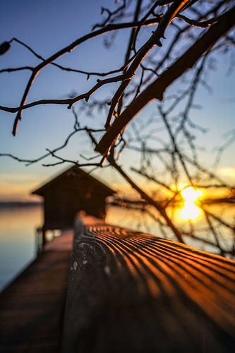 Boathouse at the Ammersee