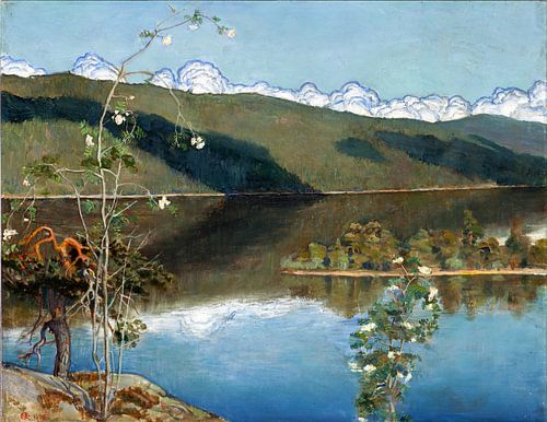 Akseli Gallen-Kallela, Onweerswolken aan de horizon, 1897