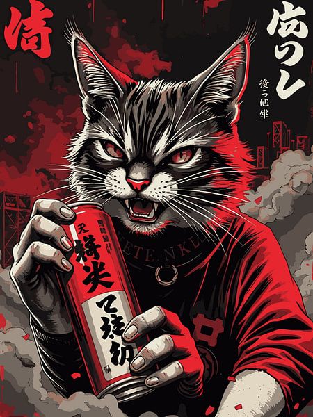 Red Cat's Toast by okta rendy