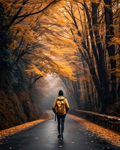 Wandern im Herbst