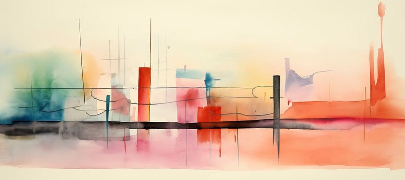 Abstrakte Kunst 120961 von Abstraktes Gemälde