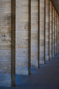 Column gallery at the Messe in Berlin